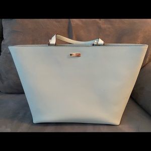BABY BLUE KATE SPADE TOTE